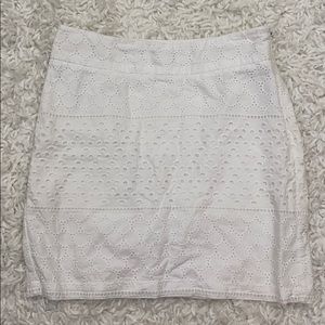 Banana Republic Eyelit High waisted skirt